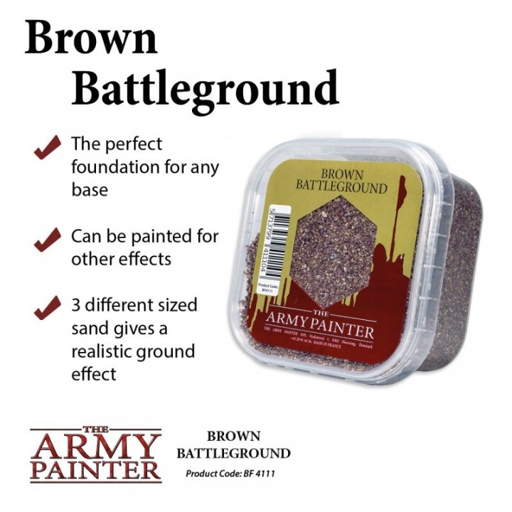 Army Painter - Painter - Battlefields : Brown Battleground basing