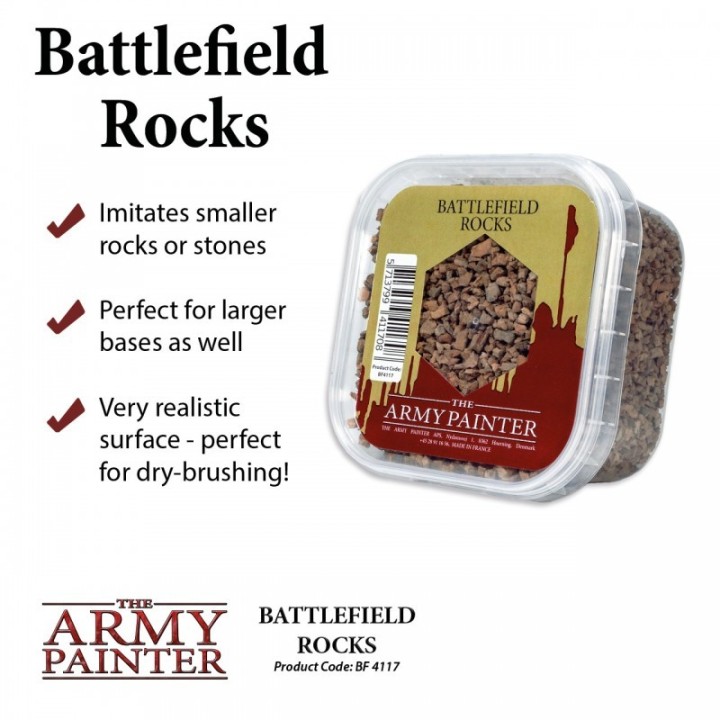 Army Painter - Painter - Battlefields : Battlefield Rocks Basing