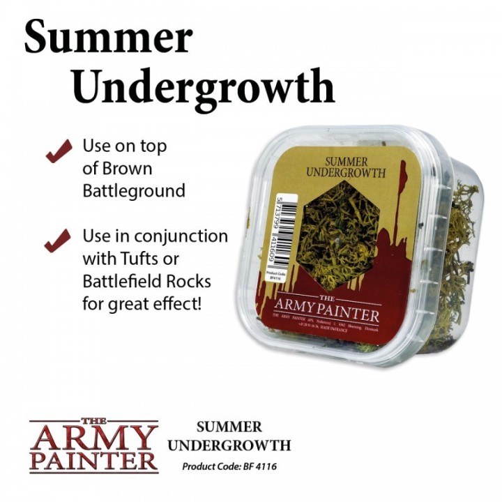 Army Painter - Painter - Battlefields : Summer Undergrowth Basing