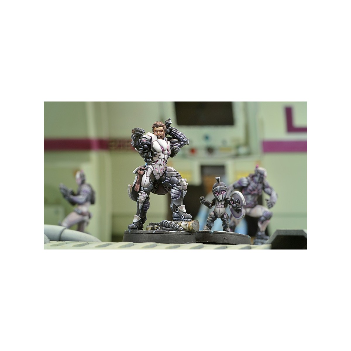 Infinity (Corvus Belli) - Hector, Homerid Champion