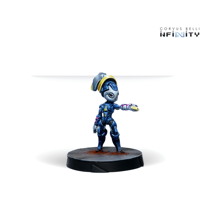 Figurine de la Delta Unit de l'O-12 pour Infinity (Corvus Belli)