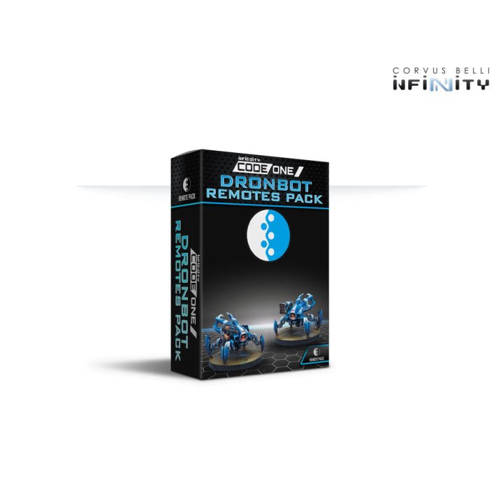 Figurines de Dronbots pour Infinity Code One (Corvus Belli)