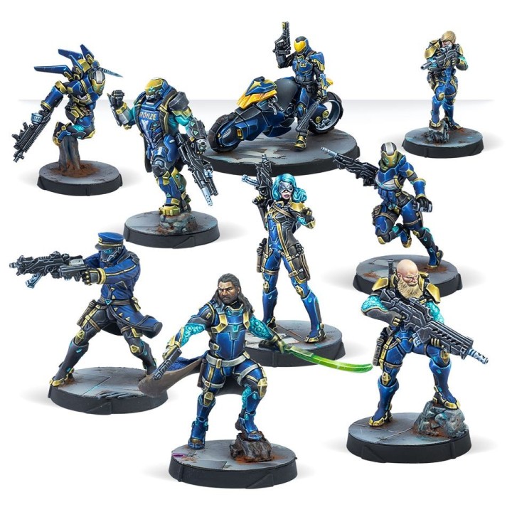 Figurines du Starmada Action Pack pour l'O-12 d'Infinity (Corvus Belli)