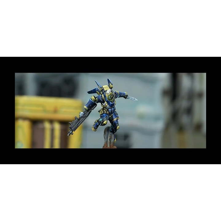 Figurines du Starmada Action Pack pour l'O-12 d'Infinity (Corvus Belli)