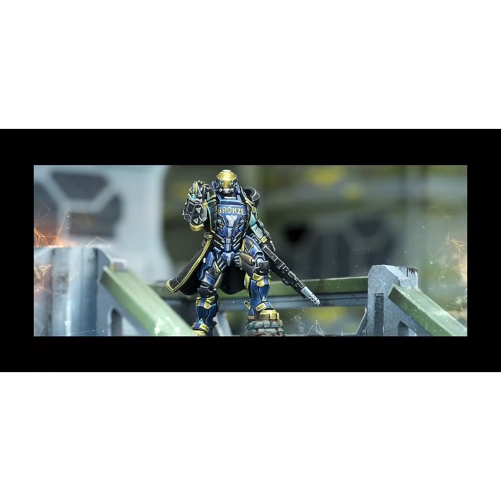 Figurines du Starmada Action Pack pour l'O-12 d'Infinity (Corvus Belli)