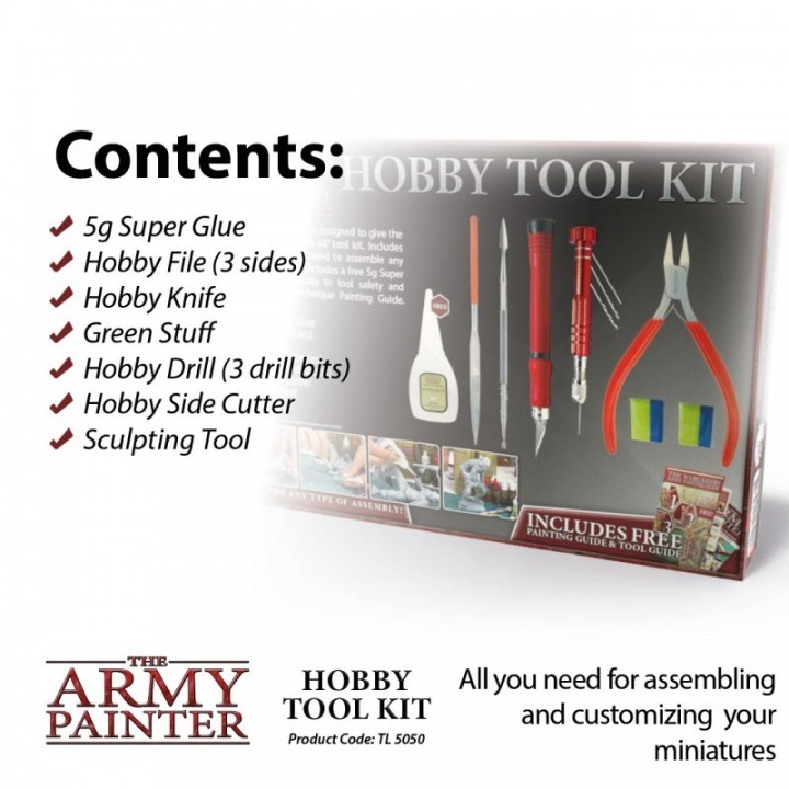Outils Army Painter - Boite à outils pour wargamers