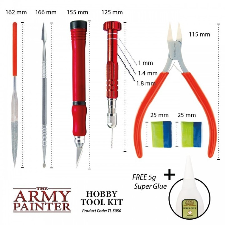 Outils Army Painter - Boite à outils pour wargamers