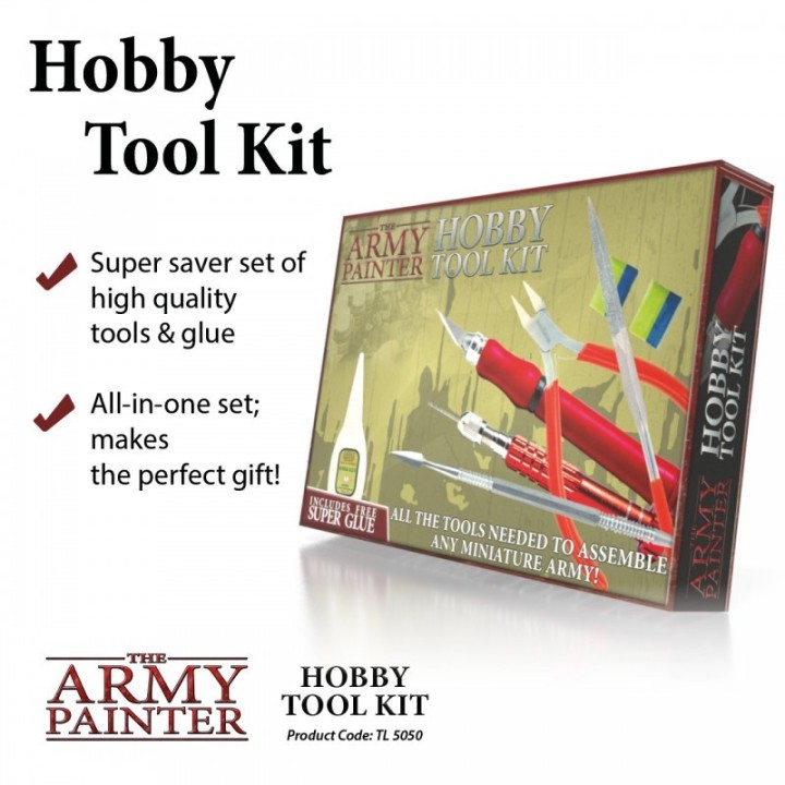 Outils Army Painter - Boite à outils pour wargamers