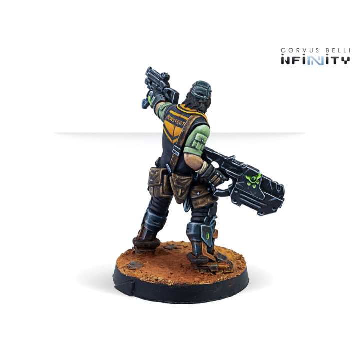 Figurine Infinity de Monstrucker (avec SMG)