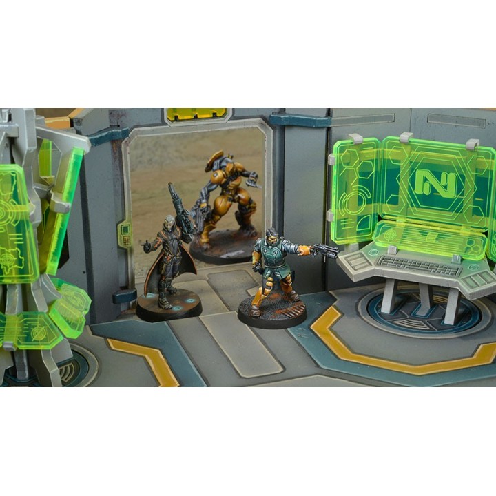 Infinity (Corvus Belli) - Kanren Counter-insurgency Group (Fusil d'Abordage, Cha