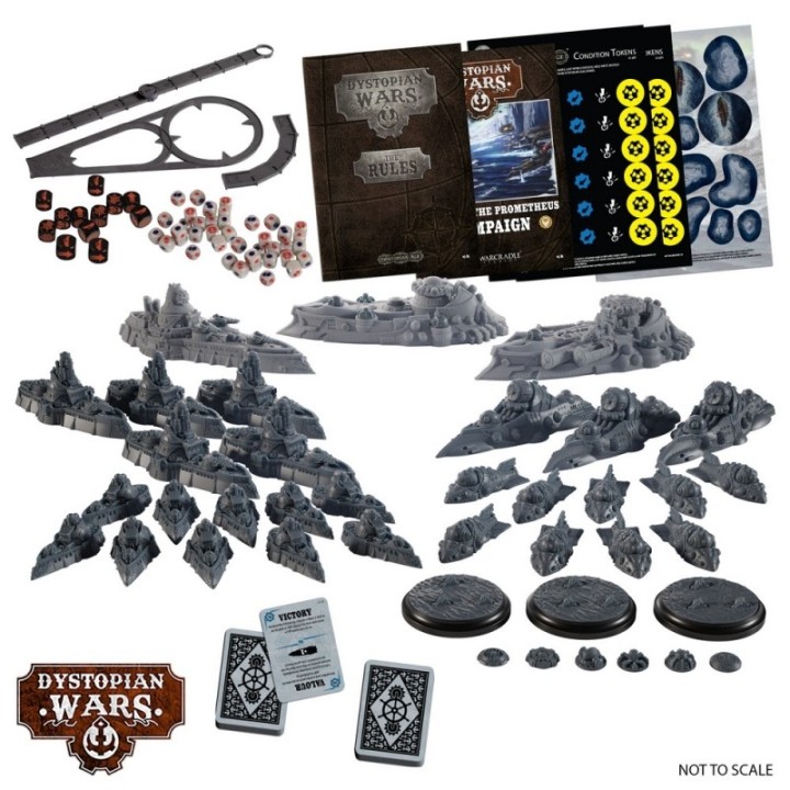 Dystopian Wars - A la Poursuite du Prometheus - Starter 2 Joueurs (VF)
