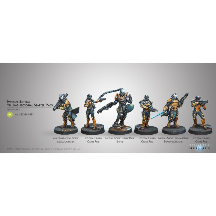 Infinity (Corvus Belli) - Starter Pack Yu-Jing - Service Imperial
