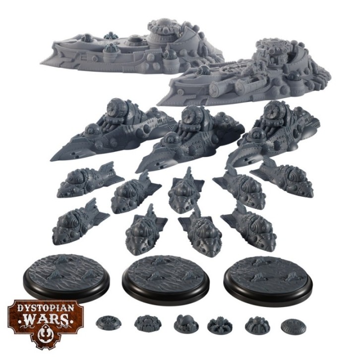 Dystopian Wars - A la Poursuite du Prometheus - Starter 2 Joueurs (VF)