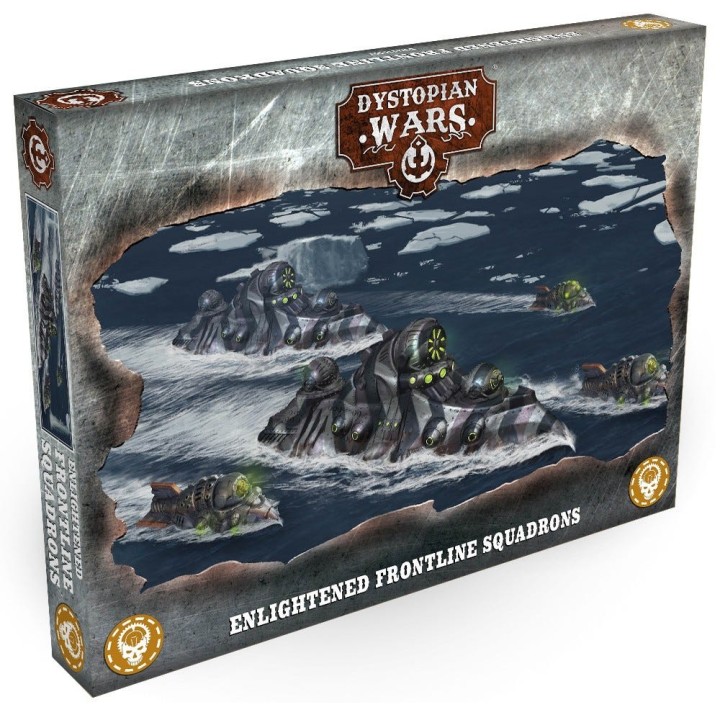 Dystopian Wars - Enlightened Frontline Squadrons