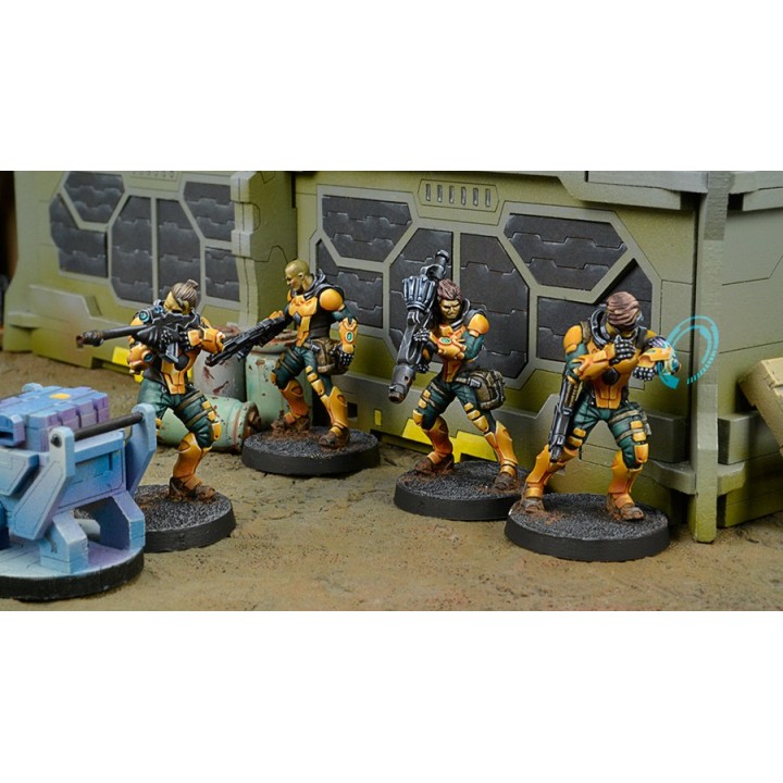 Infinity (Corvus Belli) - Zanshi (Troop of the Banner)