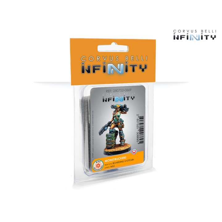 Figurine Infinity du Monstrcker (Boarding Shotgun)