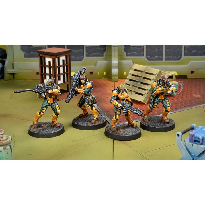 Infinity (Corvus Belli) - Zanshi (Troop of the Banner)