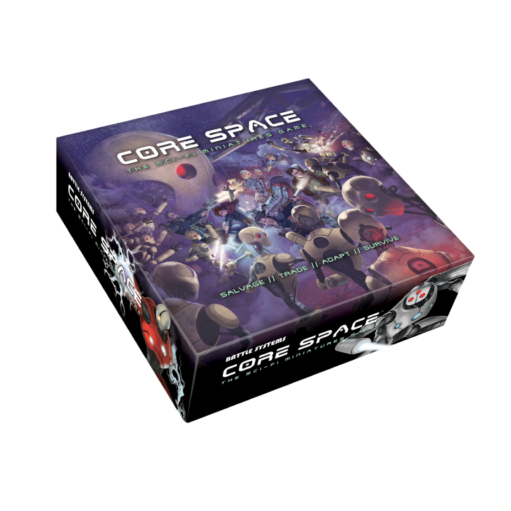 Starter 2 joueurs pour Core Space, avec ses figurines et ses règles en VF !