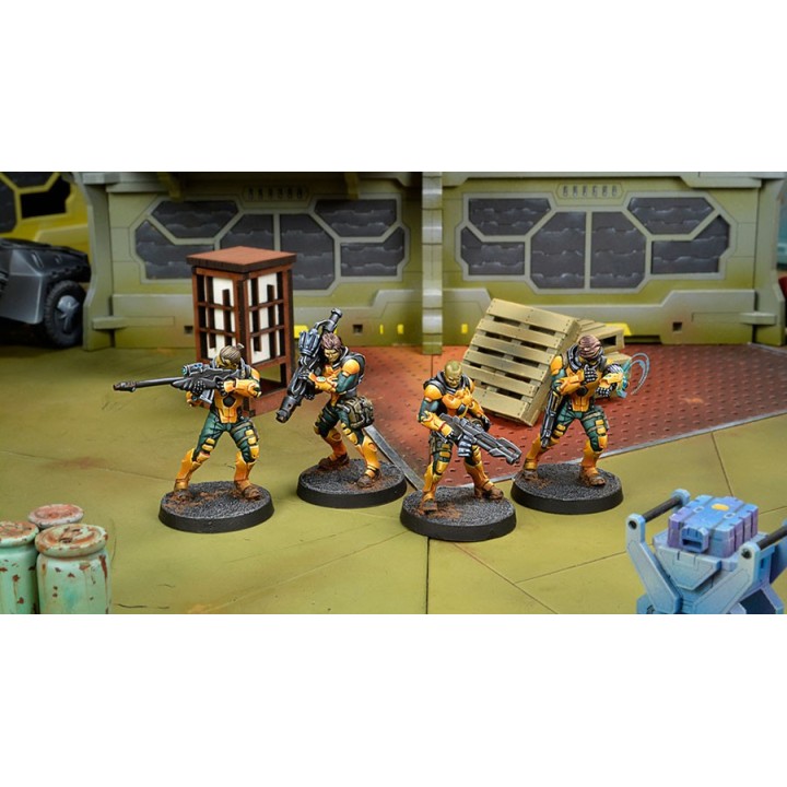 Infinity (Corvus Belli) - Zanshi (Troop of the Banner)