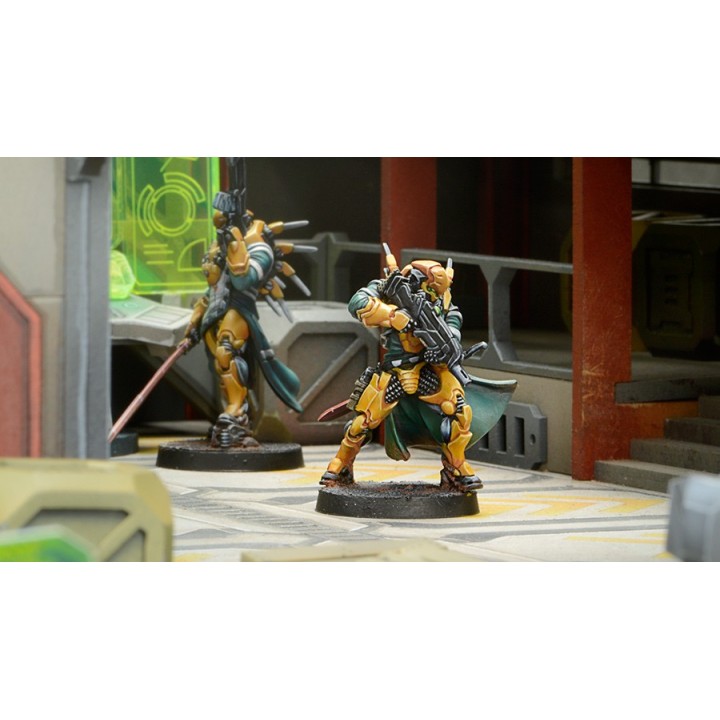 Infinity (Corvus Belli) - Hsien Warriors (fusil Multi)