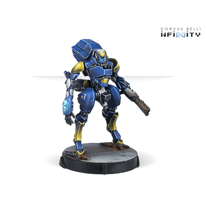 Figurines du Raptor Boarding squad de l'O-12 pour Infinity (Corvus Belli)