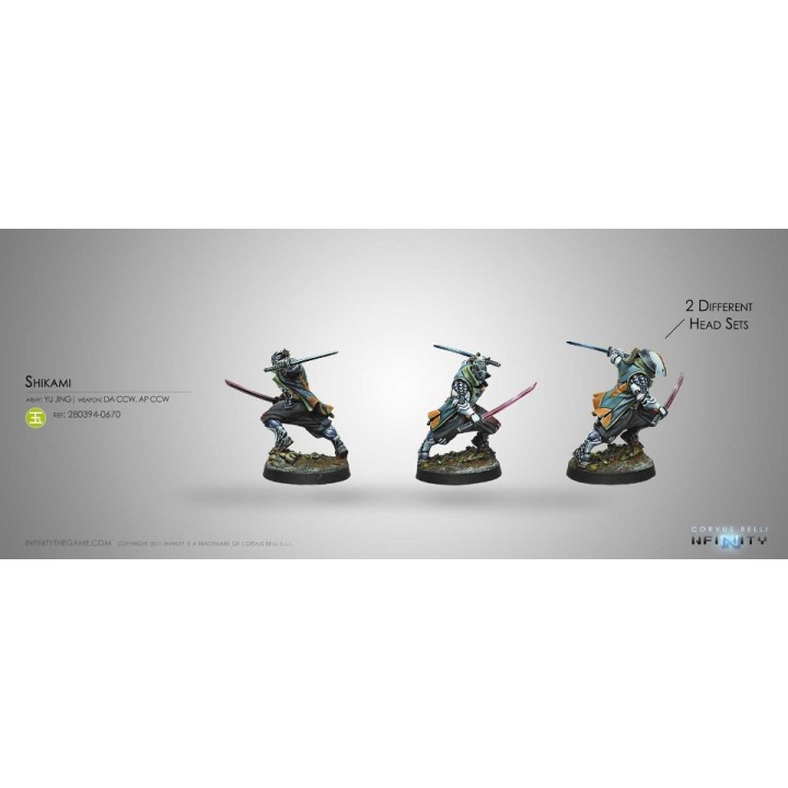Infinity (Corvus Belli) - Shikami (Combi Rifle)
