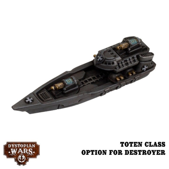 Dystopian Wars - Templehof Battlefleet Set