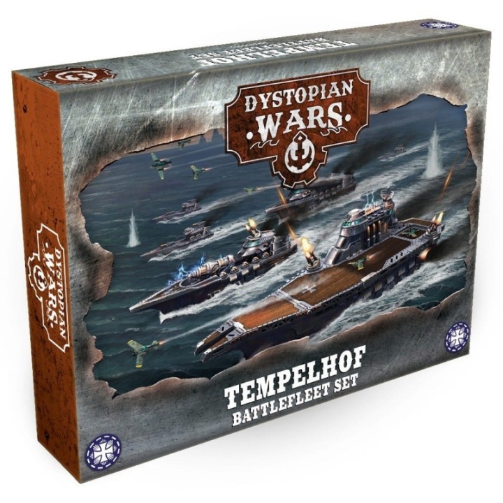 Dystopian Wars - Templehof Battlefleet Set