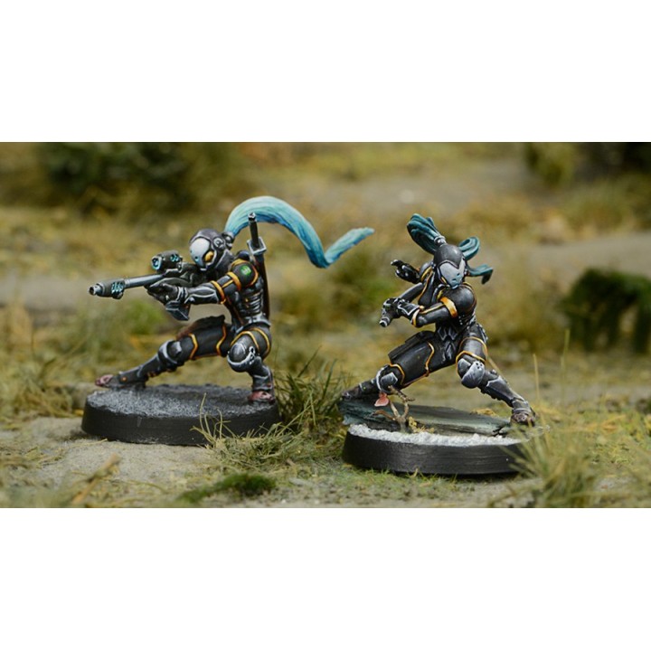 Infinity (Corvus Belli) - Ninjas (MULTI Sniper/Hacker)