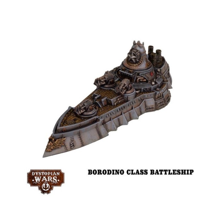 Dystopian Wars - Borodino Battlefleet Set