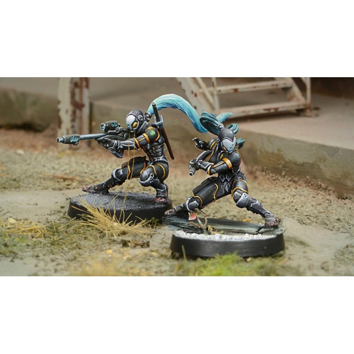 Infinity (Corvus Belli) - Ninjas (MULTI Sniper/Hacker)