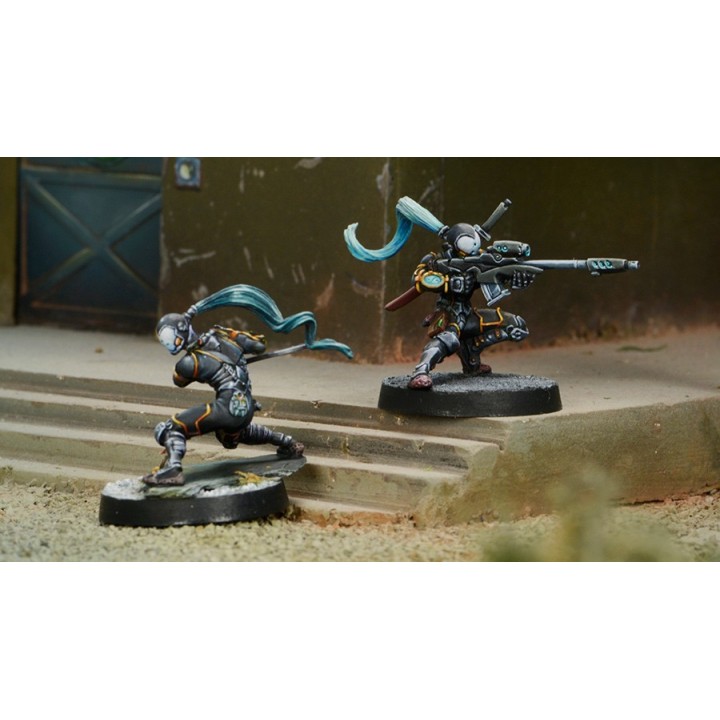 Infinity (Corvus Belli) - Ninjas (MULTI Sniper/Hacker)