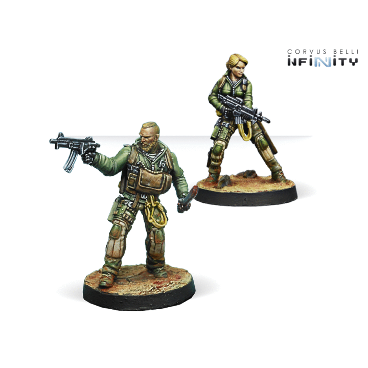 Infinity (Corvus Belli) - 6th Airborne Ranger Reg. (Molotok)