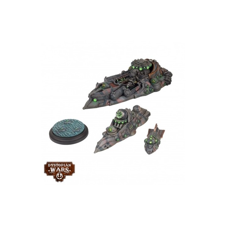Descartes Battlefleet Set pour Dystopian Wars (Warcradle Studios)