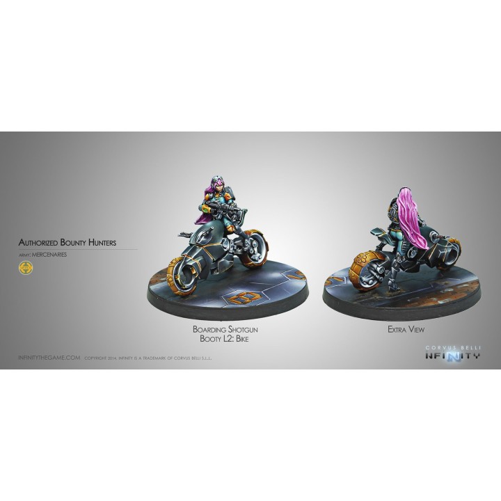 Infinity (Corvus Belli) - Motorized Bounty Hunter