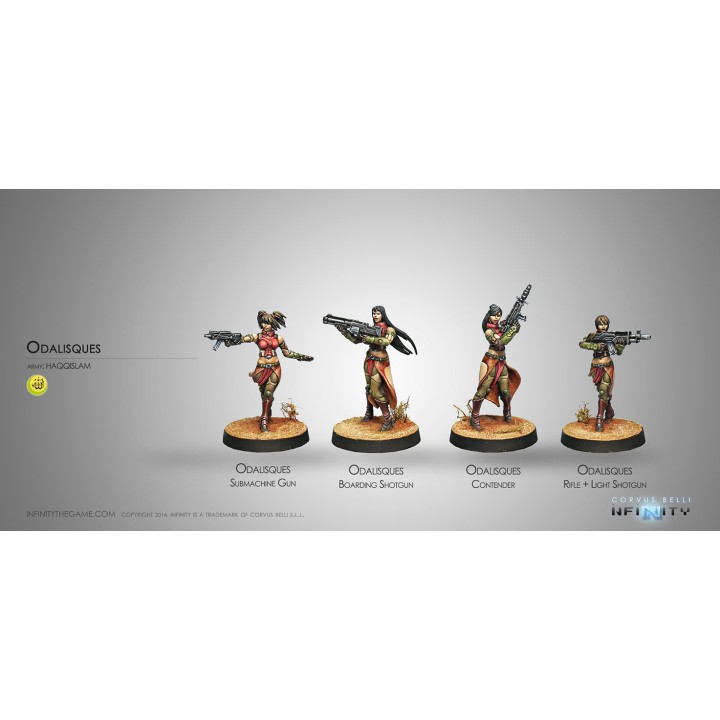 Infinity (Corvus Belli) - Odalisques (Pack)