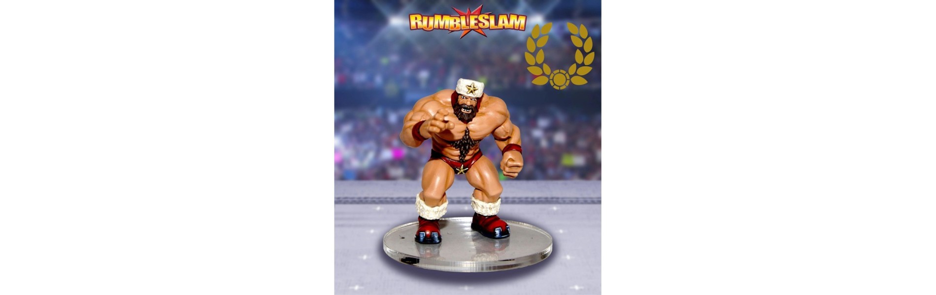 Figurines des Stars du Catch pour Rumbleslam (TT Combat)